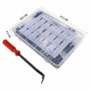 425 Pcs 18 Sizes Car Body Trim Clips with Fastener Remover,Bumper Screw Sna G7A5