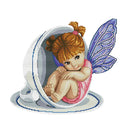 Stamped Cross Stitch Kit, Cute Girl Patterns, Cross Stitch Needlework, DIY