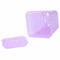Colorful Plastic Plant Pots with Saucers, Set of 12