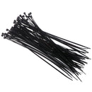 500Pcs 2.8*200mm Nylon Plastic Zip Trim Wrap Cable Loop Ties Wire Self L Kw