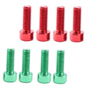 8-pack Bike Drink Kettle Screws Hexagon Screws Alu