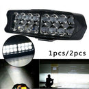 16 LED Motorcycle Spot Light Waterproof Headlight Headlamp Driving Light