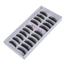 20 pair false eyelashes dense long black eyelashes makeup eyes eyelashes