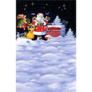 Photographic Xmas Theme Decor Screen Photo Wall Hanging Background Backdrop Prop
