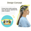 Hair Washing Funnel Upright Position Washing Shampoo Funnel Anti-Spill Proof