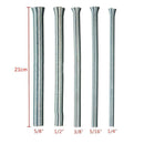 5pcs Manual PVC Wire Spring Pipe Bender Curve Springs Tube Bending Tools 21cm