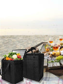 Lunch Carry Bag Aluminum Foil Food Insulation Bag Foldable Preservation Pack