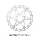 160mm Ultralight MTB Bike Disc Brake Pads Rotors with Screws Cycling Parts