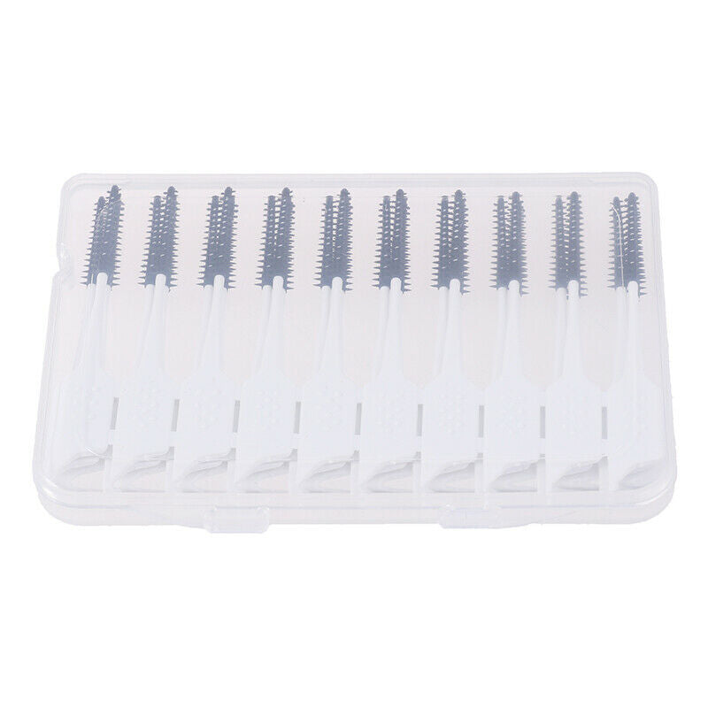 30 Pcs Dental Interdental Brush Floss Sticks Tooth Floss Head Toothpick Clea Gn