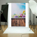 5X3FT Easter Day Vinyl Backdrop Egg Photography Studio Photo Background A