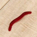 200pcs Fishing Worm Red Earthworm Lures Artificial Soft Fish Bait Lure