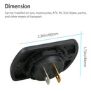 Durable Car Motorcycle Led Battery Gauge Digital Voltmeter Easy To Use 12-24V