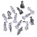 14Pcs/pack European lady stickers scrapbook DIY diary albums notebook decor  TE