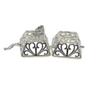 Blank Beads Cage Pendant Celtic Charms Locket Pendant Settings DIY Necklace