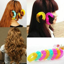 Fashion 8pcs Magic Hair Curler Spiral Curls Roller Donuts Curl Hair Styling I9S3