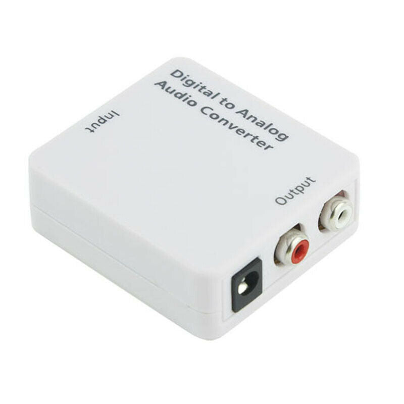 3.5mm Optical Coaxial Toslink Digital to Analog Audio Converter Adapter Cable