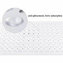 Bath Mat 100 x 40cm with Cupping Massage Bath Mat white anti-slip Material
