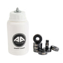 Pro Skateboard Bearings, Cleaning Bottle Kit - Premium 608rs Chrome Steel -