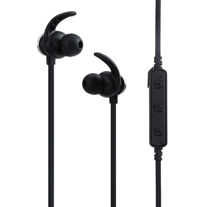 Wireless Headphone Bluetooth Running Sports Metal Magnetic Stereo Earhook