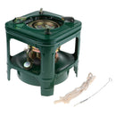 Portable Cooking Stove Outdoor Pocket 8 Wicks Kerosene Stove Burner for Camping