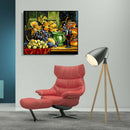 Painting By Numbers Kit DIY Fresh Fruits Canvas Oil Art Picture Home Decor