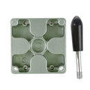 HV-04 G1/2" 3 Position 4 Way Manual Pneumatic Lever Valve G6O3