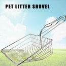 Litter Scooper Stainless Steel Saves Time & Reduces Dust Metal Craft