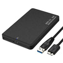 External Backup Hard Drives Case 2TB USB3.0 Enclosure SATA HDD 2.5" F9V1