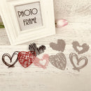 4Pcs Love Stripe Design Metal Cutting Dies For DIY Scrapbooking Album Paper'TO
