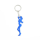 Sexy Beauty Shape Aluminum Alloy Bottle Opener Beer Keychain Portable Bar Tool3C