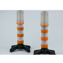 2x LED Emergency Road Flares Roadside Beacon Safety Strobe Light  Orange