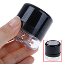 15G Empty Loose Container Makeup Case Travel Kit Cosmetic Sponge Holder & Mirr_