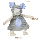 1pcs Dog Toys Pet Puppy Chew Squeaker Squeaky Plush Sound Cute Mouse Stuffe U8G6