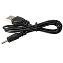 5V 2.5mm DC USB plug Charging cable Power supply Charging charger Cable for