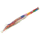 5X(9 colorful thread friendship bracelets woven Hippie U2G5)