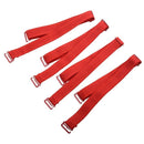 2 Pcs Detachable Red Bra Adjustable Elastic Soft Shoulder Strap G9W7
