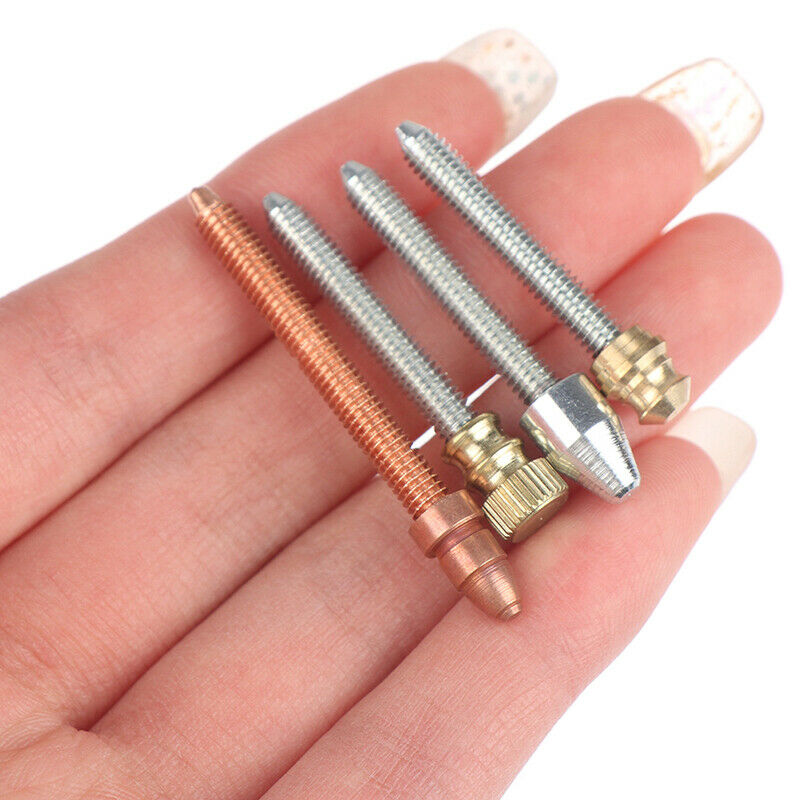 4pcs/set Tattoo Machine Metal Contact Screws Front Binding Post Parts Perman BX