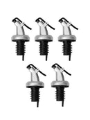 5X Wine Bottle Pourer Nozzle Wine Stoppers Olive Oil Cork Dispenser Mouth Spout