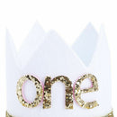 Baby Boy Girl First Birthday Hat Crown Numbers Headband Tiara Party Photo P