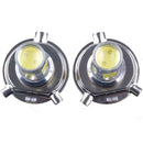 1pair H4 COB LED Bulb White Hi/Low Beam Motorcycle High 6000K Power Headlig G9U9