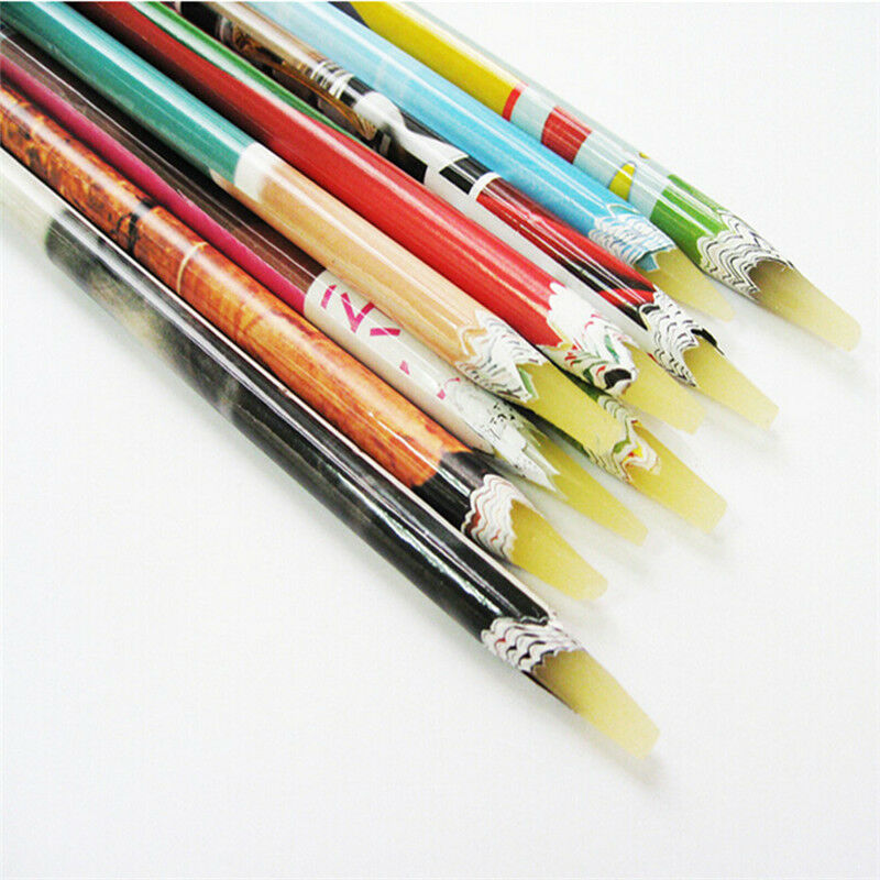 1PC Gem Crystal Rhinestones Picker Pencil Nail Art Craft Decor Tool Wax Pen TR
