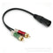Audio cable 2 RCA to XLR Ã¥â€¦Â¬/mother Double lotus turn card audio cable Q5Z9