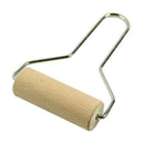 1 pc Wood Clay Roller Pottery Rolling Pin Modelling Tool Stainless Steel Ha E9X5
