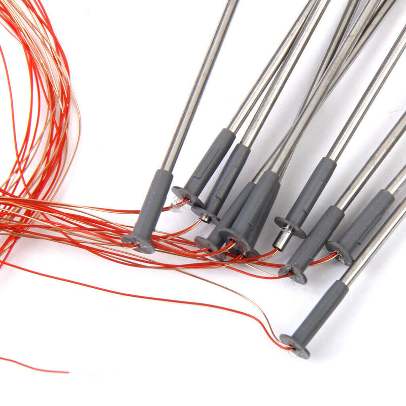 10pcs Mini Lamp LED Lights 1/100 Scale, Diorama Landscaping Making Accessories,