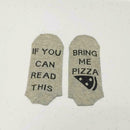 Men Women Letter "If You can read this Bring Me A Beer Sock "Printed Funny W7F4