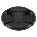 Univeral 86mm Center Pinch Front Lens Cap for DSLR Camera