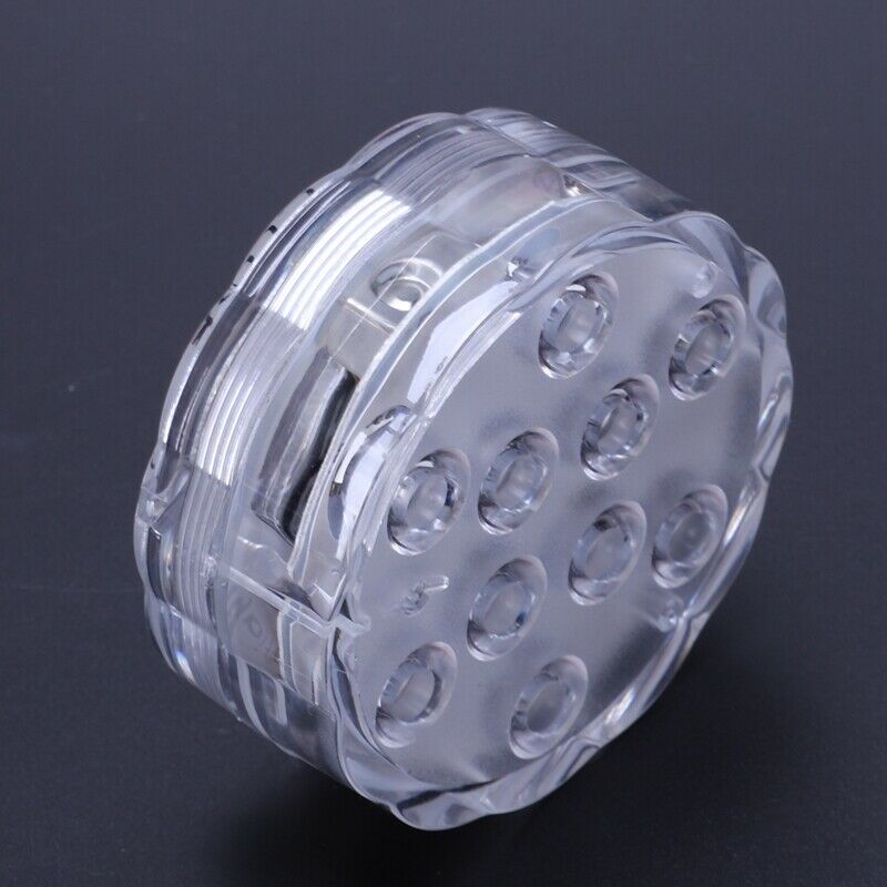 10 LED Lights RGB Submersible Waterproof Wedding Party Light Vase Base Flor L1N8