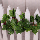 5x Creative Plastic Artificial Grape Leaves with Grapes, There are 90 Pairs