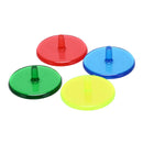 50x transparent plastic golf ball mark position markers 24mm golf ball maker OZ
