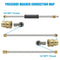 Pressure Washer Adapter Set,1/4 Inch Quick Disconnect Kit With 10 Pack O-Ri